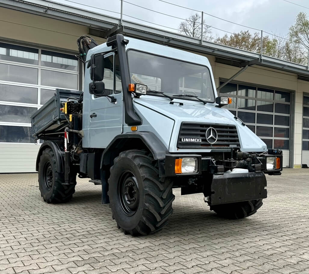 Unimog 130 - U130 418 74426 mit Kran und Winde Mer - Кипер: слика 1 Unimog 130 - U130 418 74426 mit Kran und Winde Mer - Кипер: слика 1