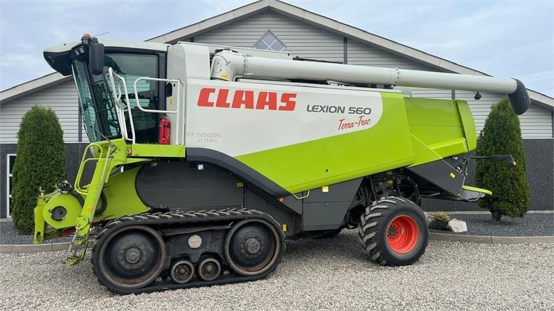 Claas LEXION 560 Med ny bælter og 4wd - Комбајн: слика 1 Claas LEXION 560 Med ny bælter og 4wd - Комбајн: слика 1