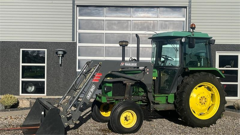 John Deere 2850 Med frontlæsser - Трактор: слика 1 John Deere 2850 Med frontlæsser - Трактор: слика 1