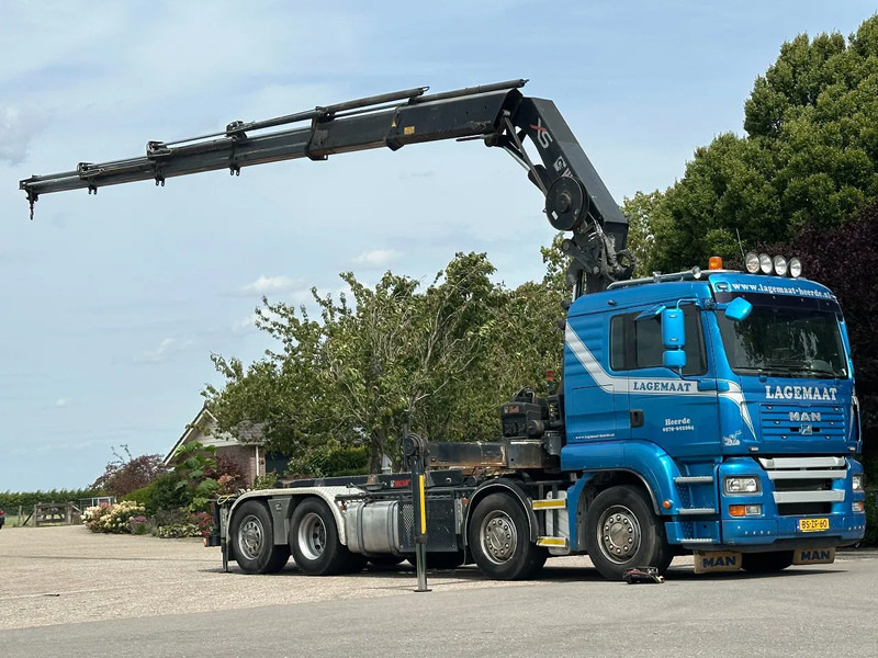 MAN TGA 35.440 8x2 HIAB 37TM!!RADIO REMOTE/CONTAINER SYSTEM! - Камион со кабелски систем, Камион со кран: слика 3 MAN TGA 35.440 8x2 HIAB 37TM!!RADIO REMOTE/CONTAINER SYSTEM! - Камион со кабелски систем, Камион со кран: слика 3
