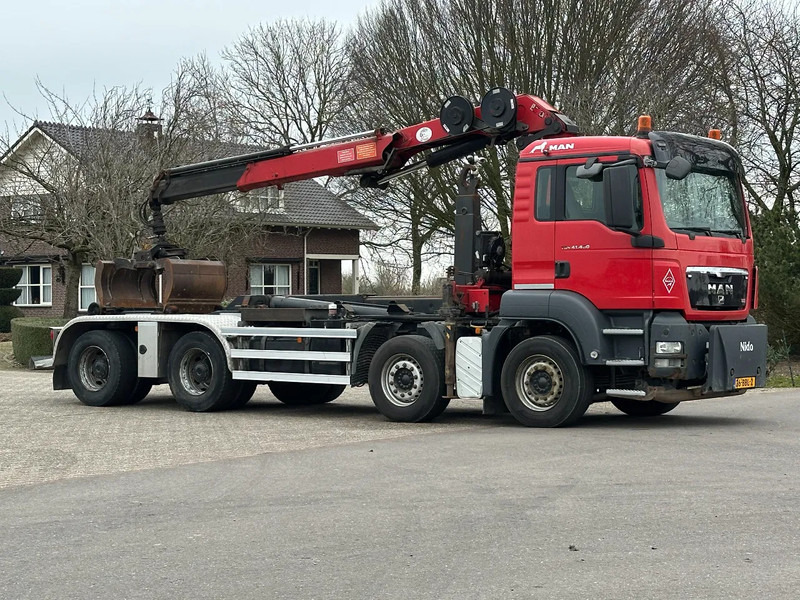 MAN TGS 41.400 8X4 WIDESPREAD!!HMF 22TM KRAAN/HAAK!!TOP!! - Камион со кука за подигање, Камион со кран: слика 4 MAN TGS 41.400 8X4 WIDESPREAD!!HMF 22TM KRAAN/HAAK!!TOP!! - Камион со кука за подигање, Камион со кран: слика 4