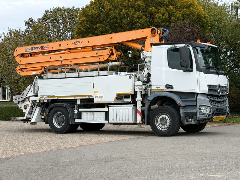 Mercedes-Benz Arocs 2236 PUMI/BETONPOMP!!BETONPUMPE 2017!!SERMAC 4Z27!! only 862 hours!! - Камион со бетонска пумпа: слика 3 Mercedes-Benz Arocs 2236 PUMI/BETONPOMP!!BETONPUMPE 2017!!SERMAC 4Z27!! only 862 hours!! - Камион со бетонска пумпа: слика 3