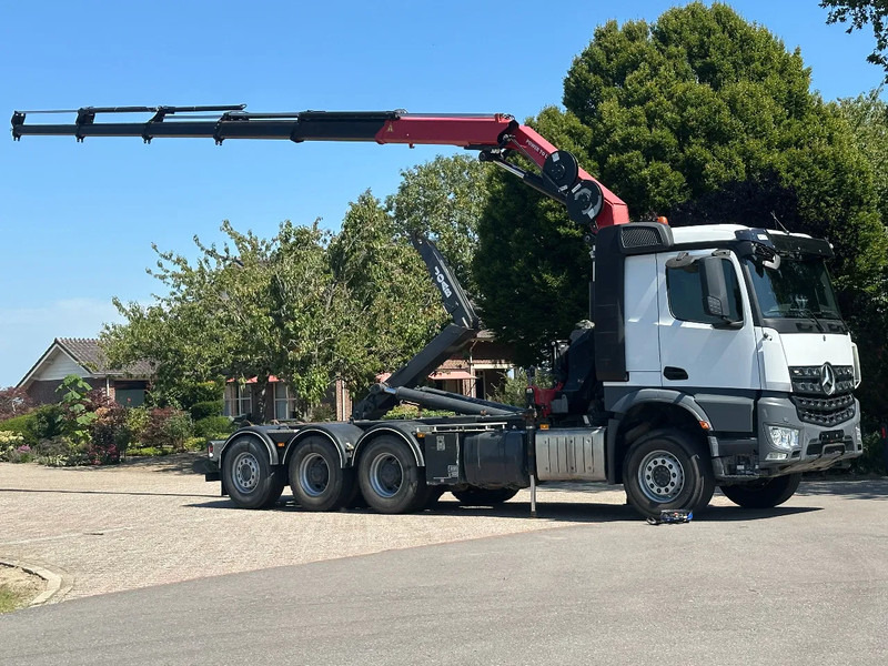 Mercedes-Benz Arocs 3251 8x4 TRIPLE!!28TM KRAAN/HAAK!!EURO6!!TOP! ZERO EMISSIE 2030!! - Камион со кука за подигање, Камион со кран: слика 3 Mercedes-Benz Arocs 3251 8x4 TRIPLE!!28TM KRAAN/HAAK!!EURO6!!TOP! ZERO EMISSIE 2030!! - Камион со кука за подигање, Камион со кран: слика 3