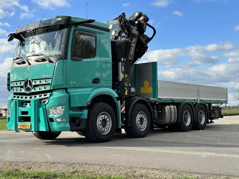 Камион со кран Mercedes-Benz Arocs 8x4 FASSI 82TM!!JIB/LIER/WINCH!!2022!!EURO6!!FULL OPTIONS!!SPECIAL!!lLIKE NEW: слика 6
