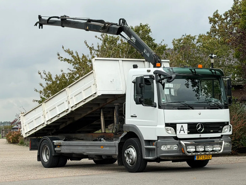 Mercedes-Benz Atego 1218 KRAAN/KIPPER!!MANUELL!! - Кипер, Камион со кран: слика 1 Mercedes-Benz Atego 1218 KRAAN/KIPPER!!MANUELL!! - Кипер, Камион со кран: слика 1