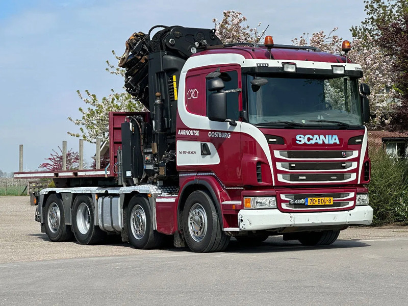 Scania G480 !!TRUCK/TRACTOR!!!CRANE/GRUE/HIAB 105TM!!TOP! - Камион со кран: слика 4 Scania G480 !!TRUCK/TRACTOR!!!CRANE/GRUE/HIAB 105TM!!TOP! - Камион со кран: слика 4