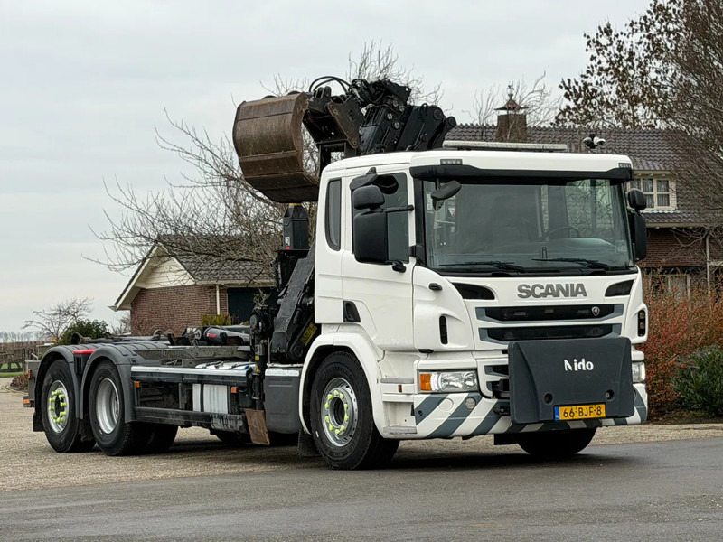 Scania P320 Z-KRAAN/RADIO REMOTE!!HAAK!!TOP 2017!!EURO6!! ZERO EMISSIE 2030!! - Камион со кука за подигање, Камион со кран: слика 2 Scania P320 Z-KRAAN/RADIO REMOTE!!HAAK!!TOP 2017!!EURO6!! ZERO EMISSIE 2030!! - Камион со кука за подигање, Камион со кран: слика 2