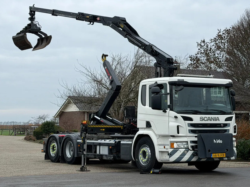 Scania P320 Z-KRAAN/RADIO REMOTE!!HAAK!!TOP 2017!!EURO6!! ZERO EMISSIE 2030!! - Камион со кука за подигање, Камион со кран: слика 1 Scania P320 Z-KRAAN/RADIO REMOTE!!HAAK!!TOP 2017!!EURO6!! ZERO EMISSIE 2030!! - Камион со кука за подигање, Камион со кран: слика 1