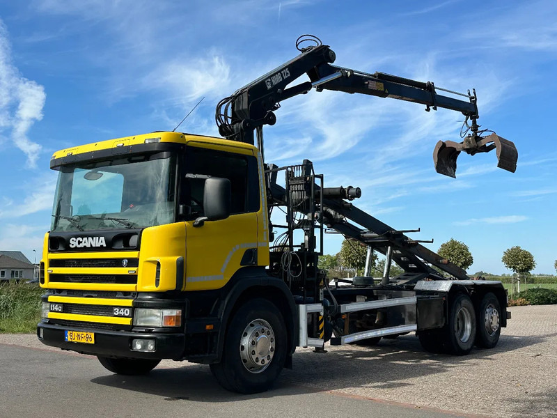 Scania R114-340 6x2 !!KRAAN/CONTAINER/KABEL!!MANUELL!! - Камион со кабелски систем, Камион со кран: слика 5 Scania R114-340 6x2 !!KRAAN/CONTAINER/KABEL!!MANUELL!! - Камион со кабелски систем, Камион со кран: слика 5