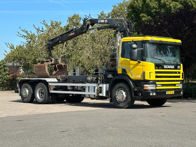Scania R114-340 6x2 !!KRAAN/CONTAINER/KABEL!!MANUELL!! - Камион со кабелски систем, Камион со кран: слика 4 Scania R114-340 6x2 !!KRAAN/CONTAINER/KABEL!!MANUELL!! - Камион со кабелски систем, Камион со кран: слика 4