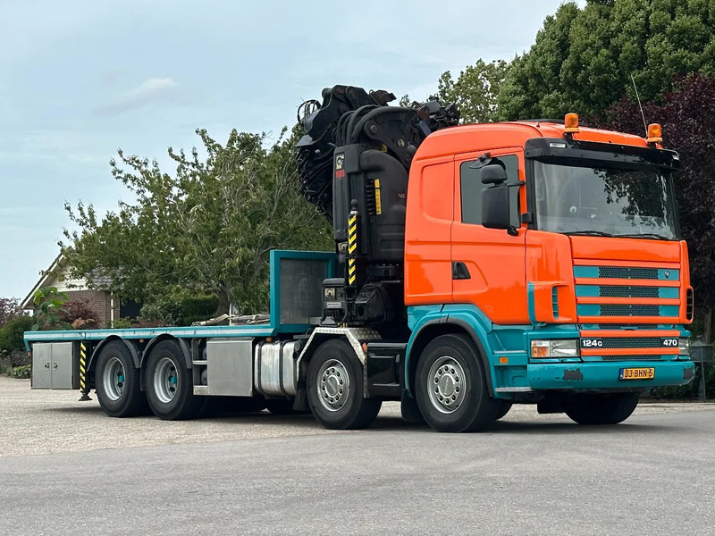 Scania R124-470 8X4!! HIAB70TM/FLY-JIB!!WINCH/LIER!!TOP!! - Камион со кран: слика 4 Scania R124-470 8X4!! HIAB70TM/FLY-JIB!!WINCH/LIER!!TOP!! - Камион со кран: слика 4