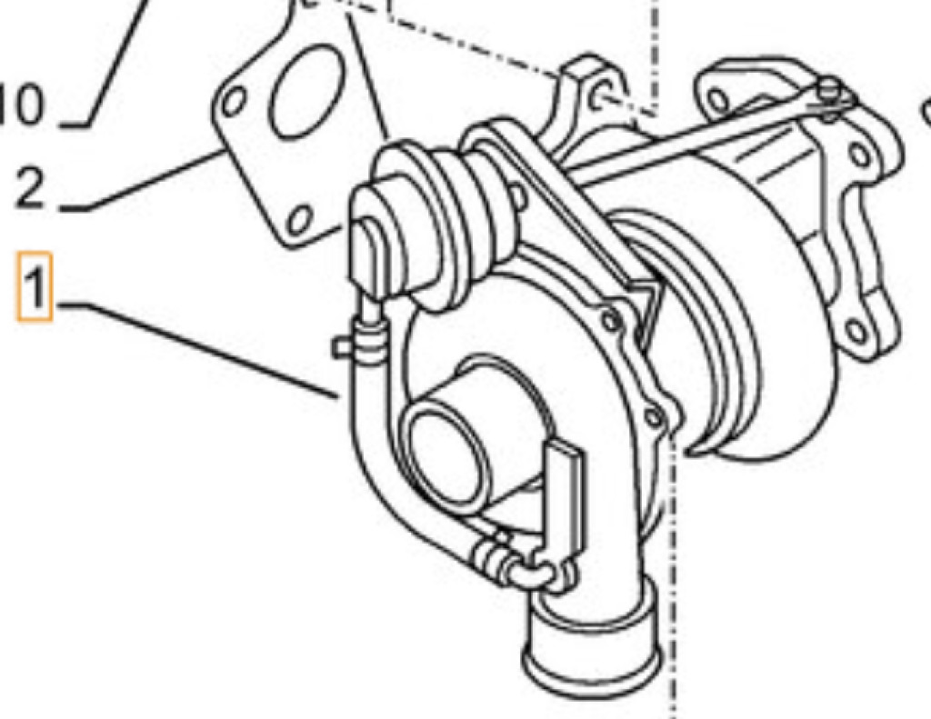 Case 47489786R - VI8981899360 - Турбо за Градежна машина: слика 1 Case 47489786R - VI8981899360 - Турбо за Градежна машина: слика 1