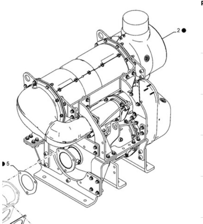 Case 51533415 - KTH16170 - Придушувач за Градежна машина: слика 1 Case 51533415 - KTH16170 - Придушувач за Градежна машина: слика 1