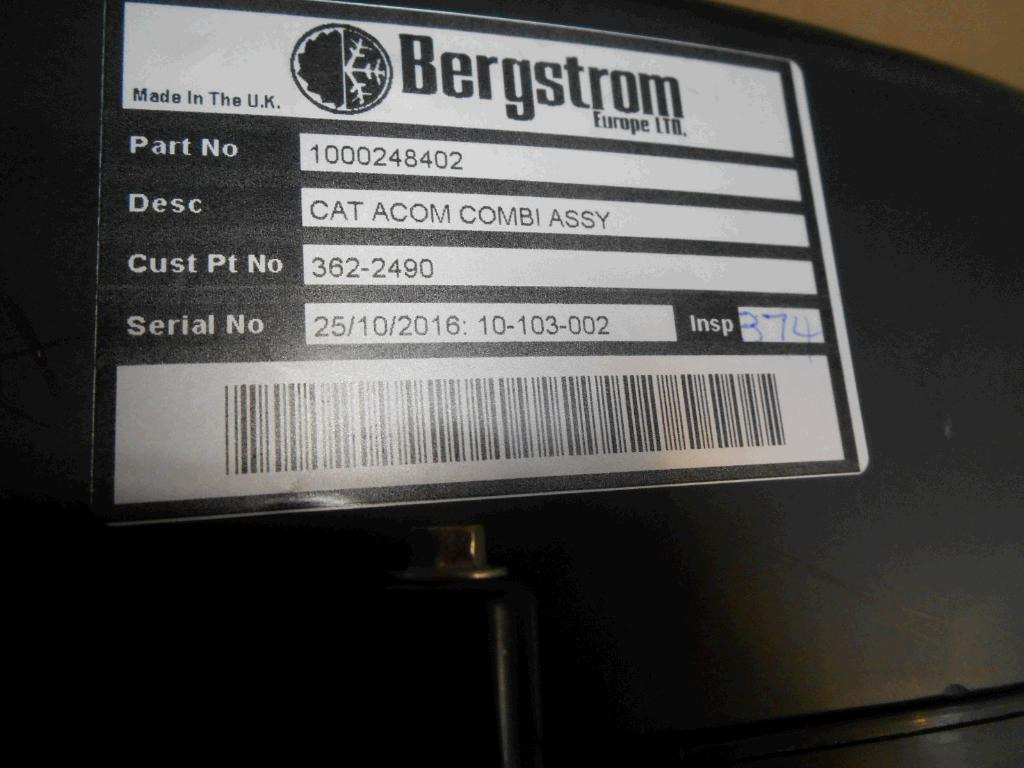 Caterpillar 3622490 - 4698419 - Дел за клима уреди за Градежна машина: слика 4 Caterpillar 3622490 - 4698419 - Дел за клима уреди за Градежна машина: слика 4