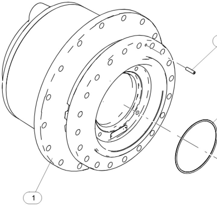 Caterpillar 5842563 - 5714033 - Конечен редуктор за Градежна машина: слика 1 Caterpillar 5842563 - 5714033 - Конечен редуктор за Градежна машина: слика 1