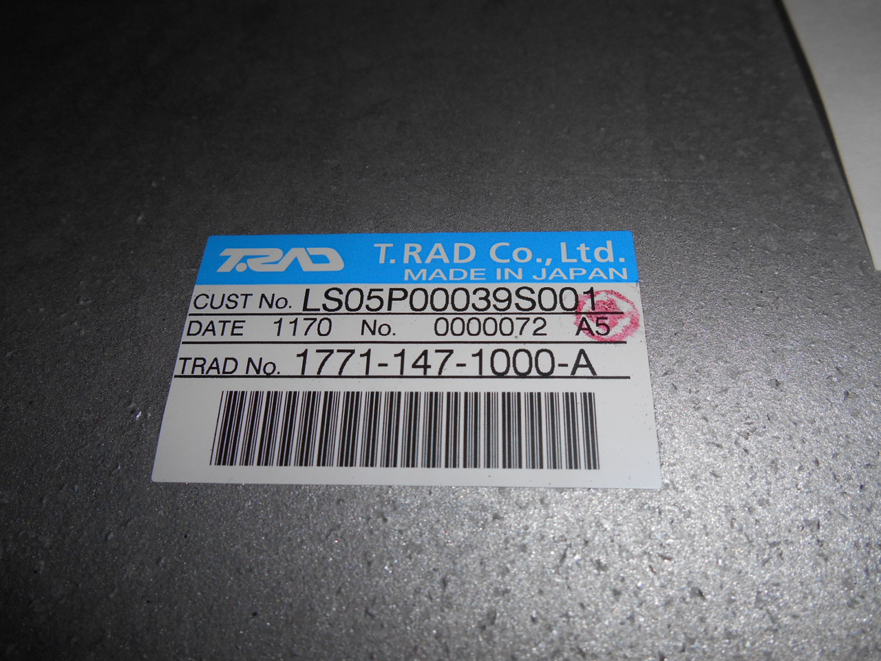 Kobelco LS05P00039F1 - LS05P00039F3 - Радијатор за Градежна машина: слика 3 Kobelco LS05P00039F1 - LS05P00039F3 - Радијатор за Градежна машина: слика 3