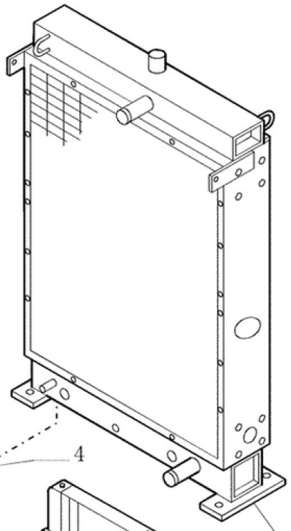 New Holland 76081144 - 76071724 - Радијатор за Градежна машина: слика 1 New Holland 76081144 - 76071724 - Радијатор за Градежна машина: слика 1