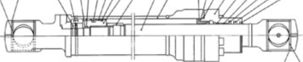 New Holland YX01V00005F7 - 87336534 - Хидрауличен цилиндар за Градежна машина: слика 1 New Holland YX01V00005F7 - 87336534 - Хидрауличен цилиндар за Градежна машина: слика 1