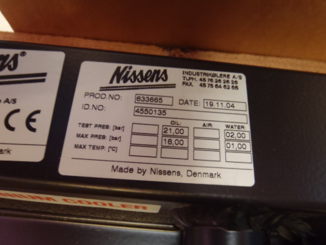Nissens L10.5 - - Радијатор за Градежна машина: слика 2 Nissens L10.5 - - Радијатор за Градежна машина: слика 2