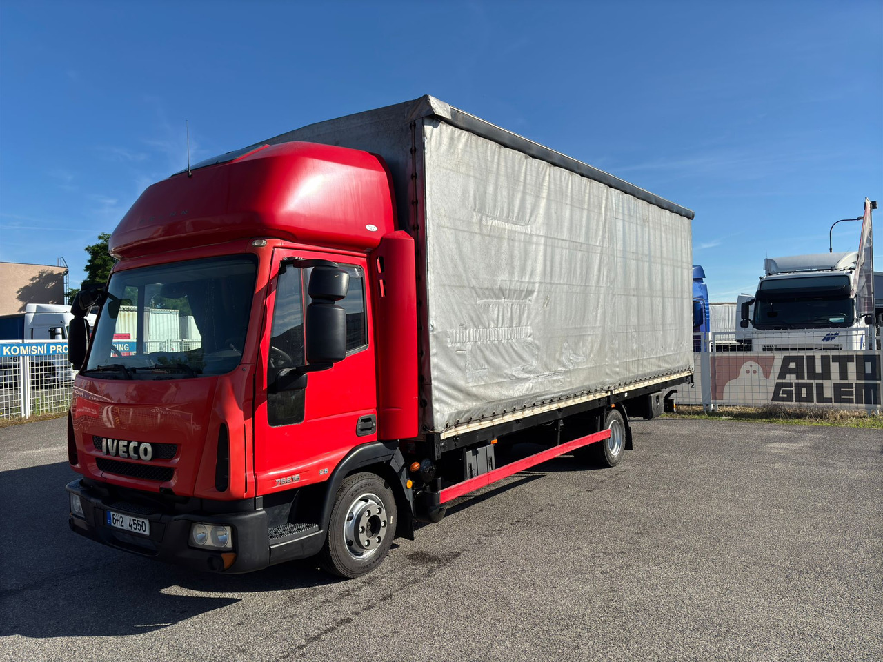 IVECO EuroCargo 160 ML75E16 - Камион со церада: слика 1 IVECO EuroCargo 160 ML75E16 - Камион со церада: слика 1