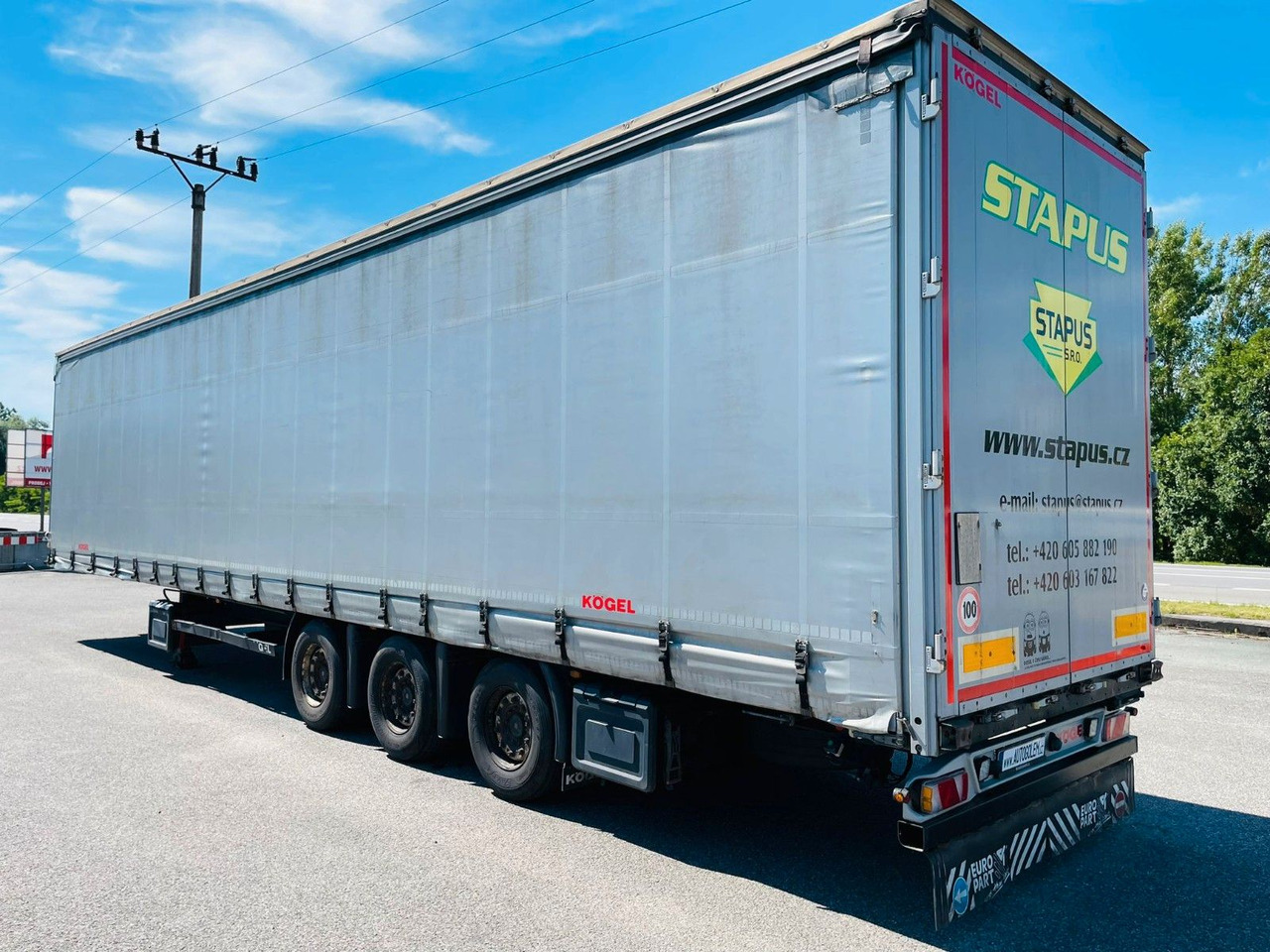 Kögel SN24 C3V - Полуприколка со церада: слика 4 Kögel SN24 C3V - Полуприколка со церада: слика 4