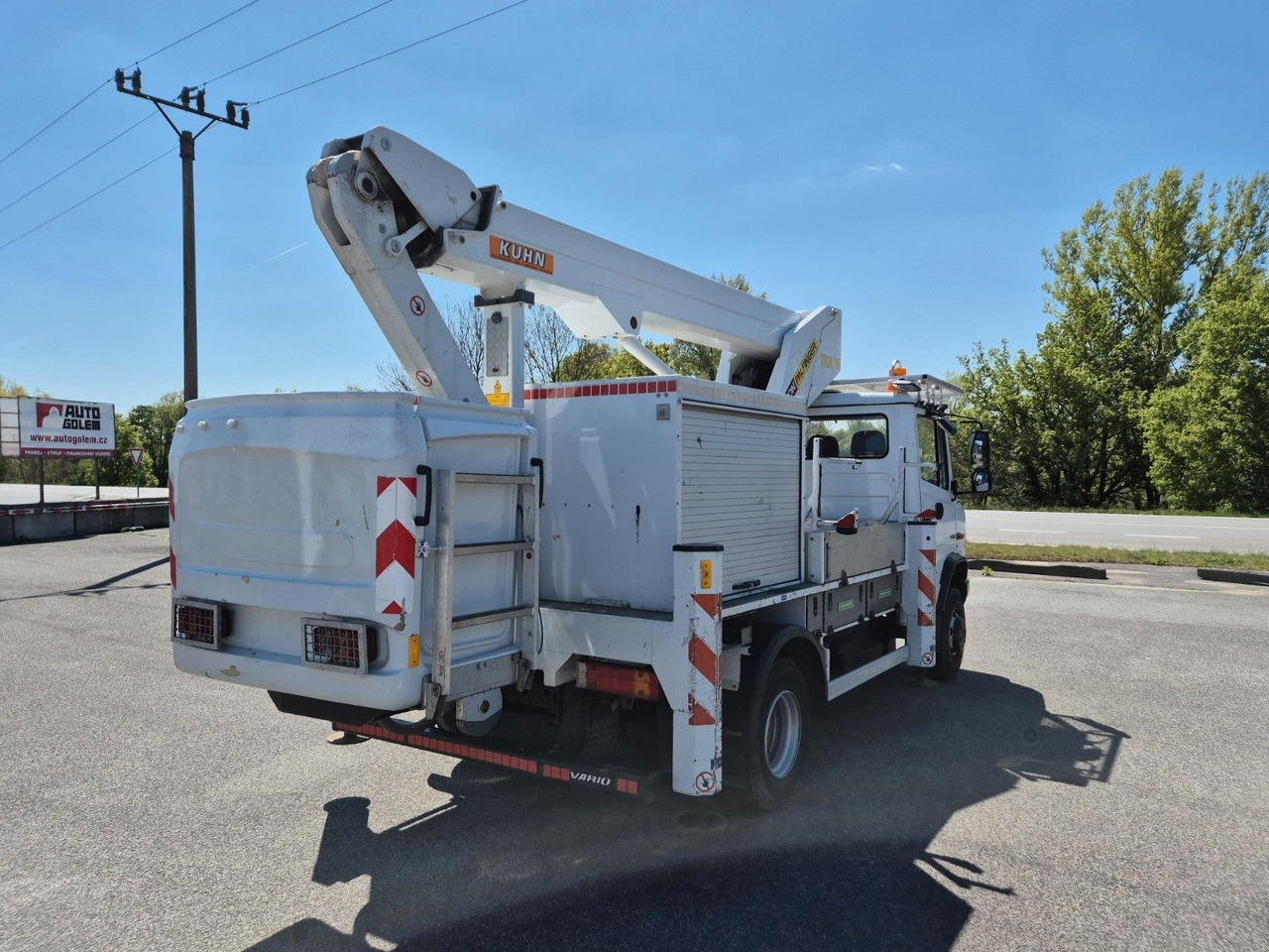 Mercedes-Benz Vario 816 work platform - Камион со подигачка кошница: слика 4 Mercedes-Benz Vario 816 work platform - Камион со подигачка кошница: слика 4