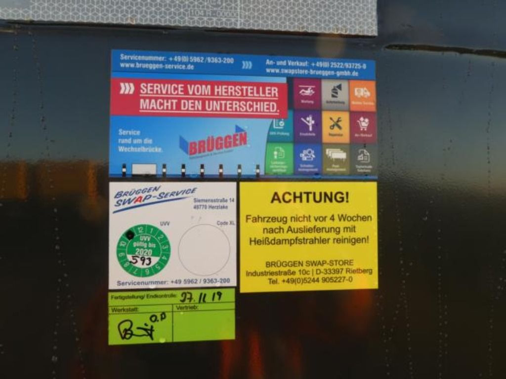 Нов Заменски сандак/ Кутија Krone Wechselkoffer Alu.- Rolltor: слика 7