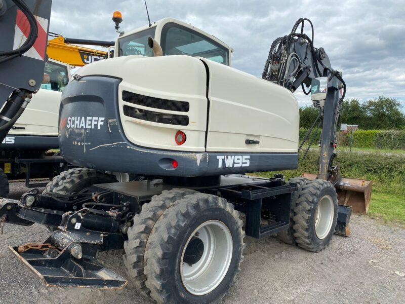 Terex TW95 - Багер на тркала: слика 3 Terex TW95 - Багер на тркала: слика 3