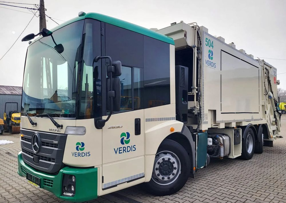 Mercedes-Benz Econic 2630 dwukomorowa - Камион за ѓубре: слика 1 Mercedes-Benz Econic 2630 dwukomorowa - Камион за ѓубре: слика 1