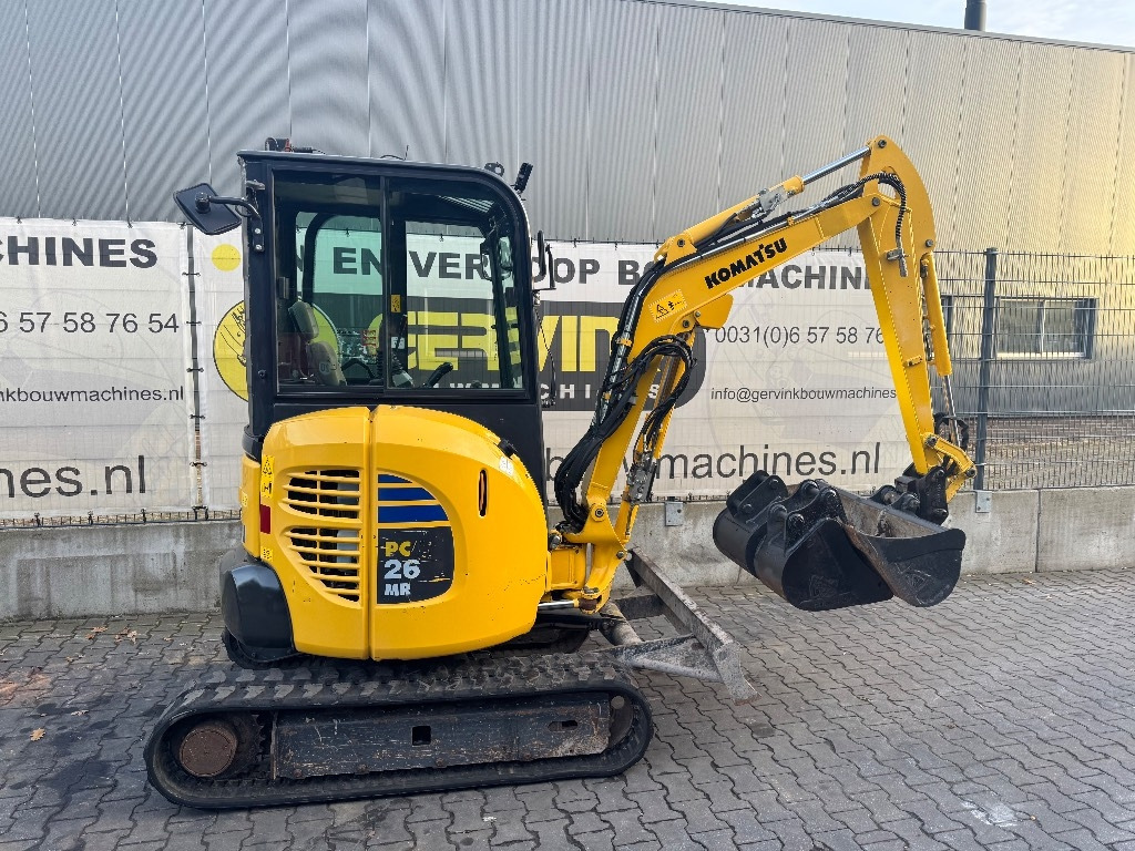 Komatsu PC 26 MR-3 - Мини багер: слика 1 Komatsu PC 26 MR-3 - Мини багер: слика 1