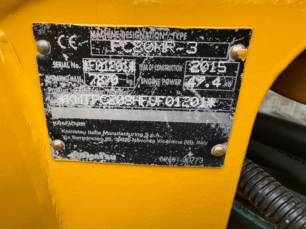 Komatsu PC 80 MR-3 - Мини багер: слика 3 Komatsu PC 80 MR-3 - Мини багер: слика 3
