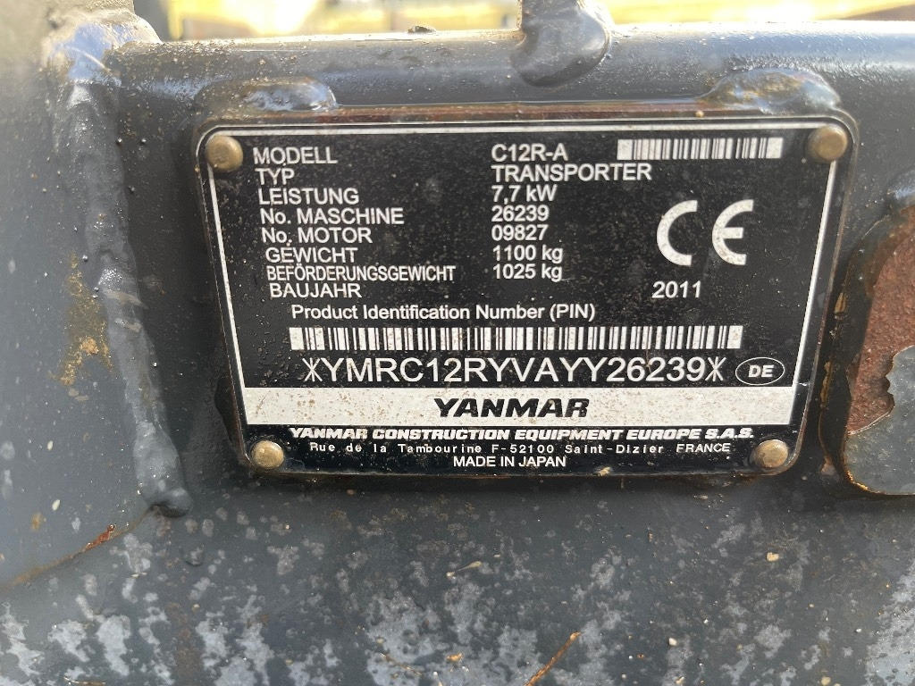 Yanmar C 12 R - Мини истоварувач: слика 5 Yanmar C 12 R - Мини истоварувач: слика 5
