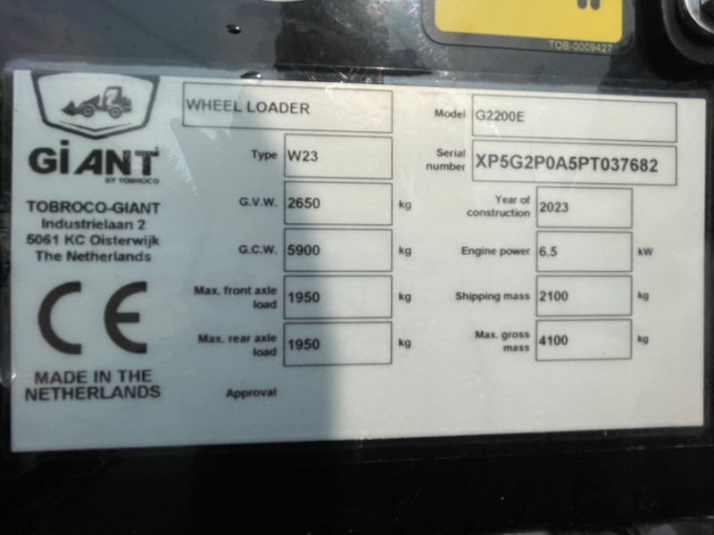 Giant G 2200 E - Натоварувач на тркала: слика 3 Giant G 2200 E - Натоварувач на тркала: слика 3
