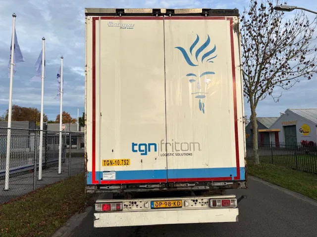 Krone SD 3 axle drum brake schuifzeil schuifdak - Полуприколка со церада: слика 5 Krone SD 3 axle drum brake schuifzeil schuifdak - Полуприколка со церада: слика 5