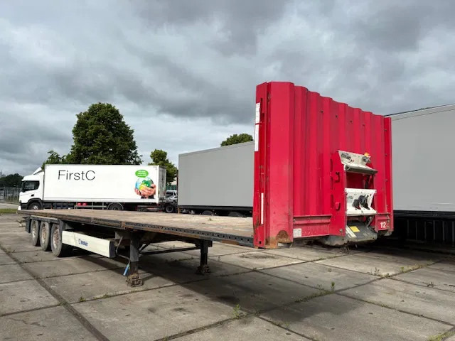 Krone SD Flatbed met rongen 41 ton standard chassis - Полуприколка платформа: слика 3 Krone SD Flatbed met rongen 41 ton standard chassis - Полуприколка платформа: слика 3