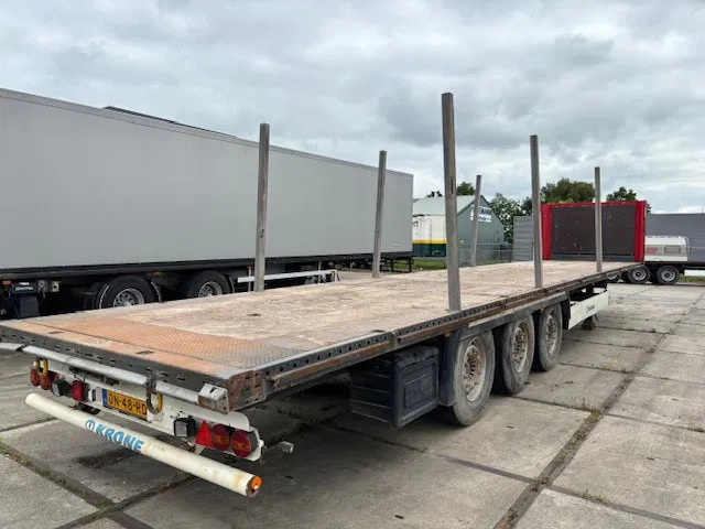 Krone SD Flatbed met rongen 41 ton standard chassis - Полуприколка платформа: слика 5 Krone SD Flatbed met rongen 41 ton standard chassis - Полуприколка платформа: слика 5