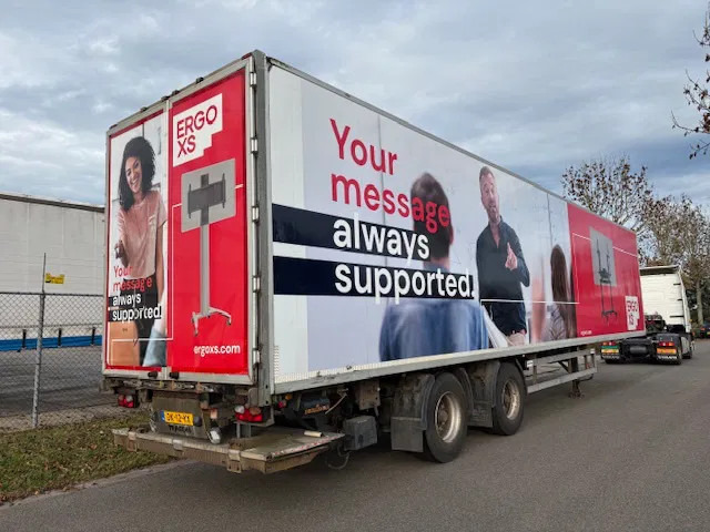 Tracon TRAILERS 2-axle closed box Tridec steering taillift 2 ton - Полуприколка сандучар: слика 4 Tracon TRAILERS 2-axle closed box Tridec steering taillift 2 ton - Полуприколка сандучар: слика 4