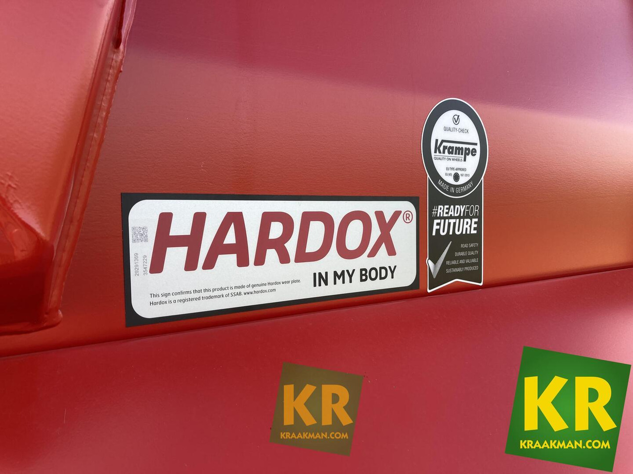 HD550 Krampe - Земјоделска приколка за истурање/ Истурач: слика 5 HD550 Krampe - Земјоделска приколка за истурање/ Истурач: слика 5
