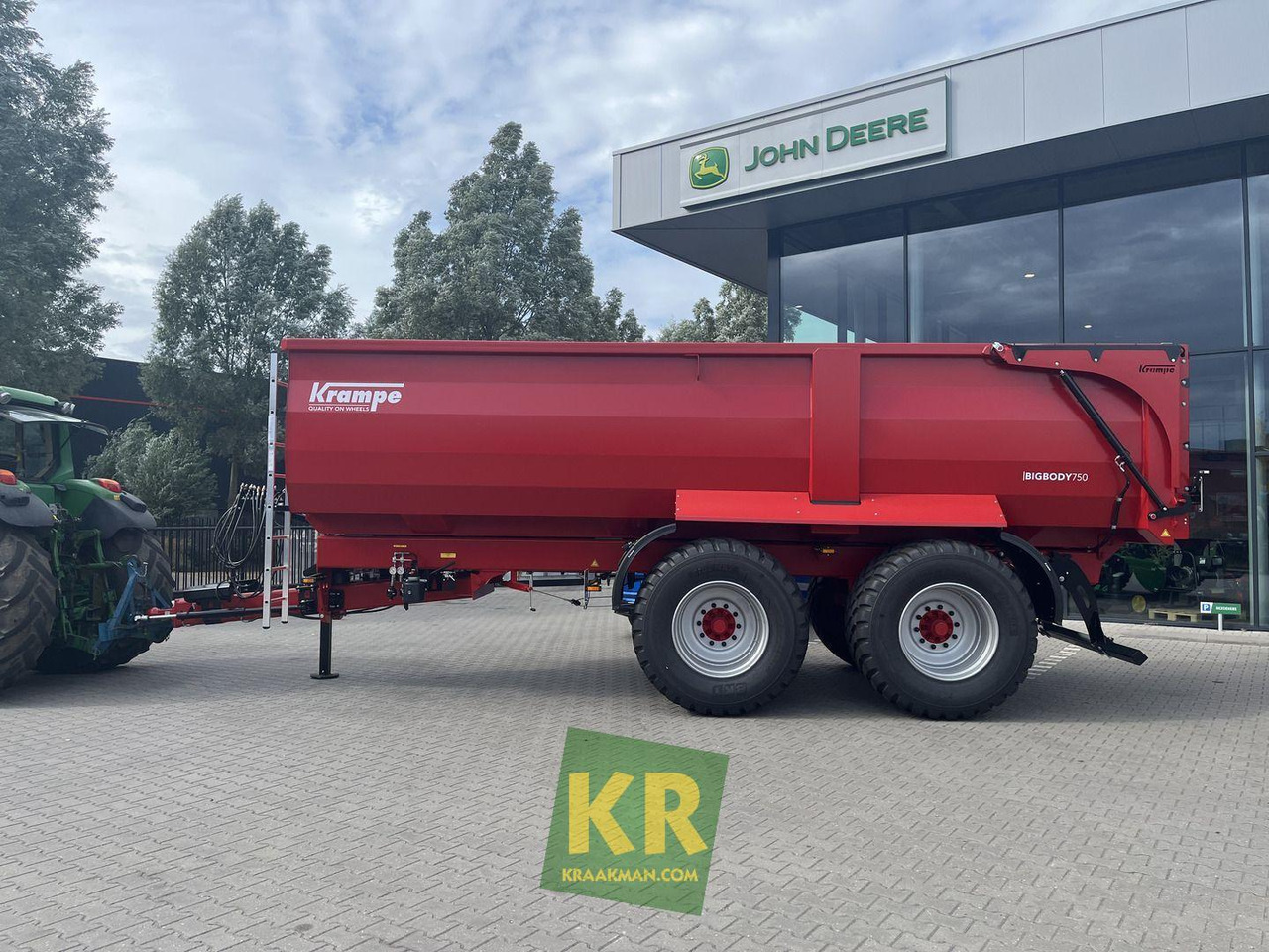 Krampe Big Body 750 - Земјоделска приколка за истурање/ Истурач: слика 2 Krampe Big Body 750 - Земјоделска приколка за истурање/ Истурач: слика 2