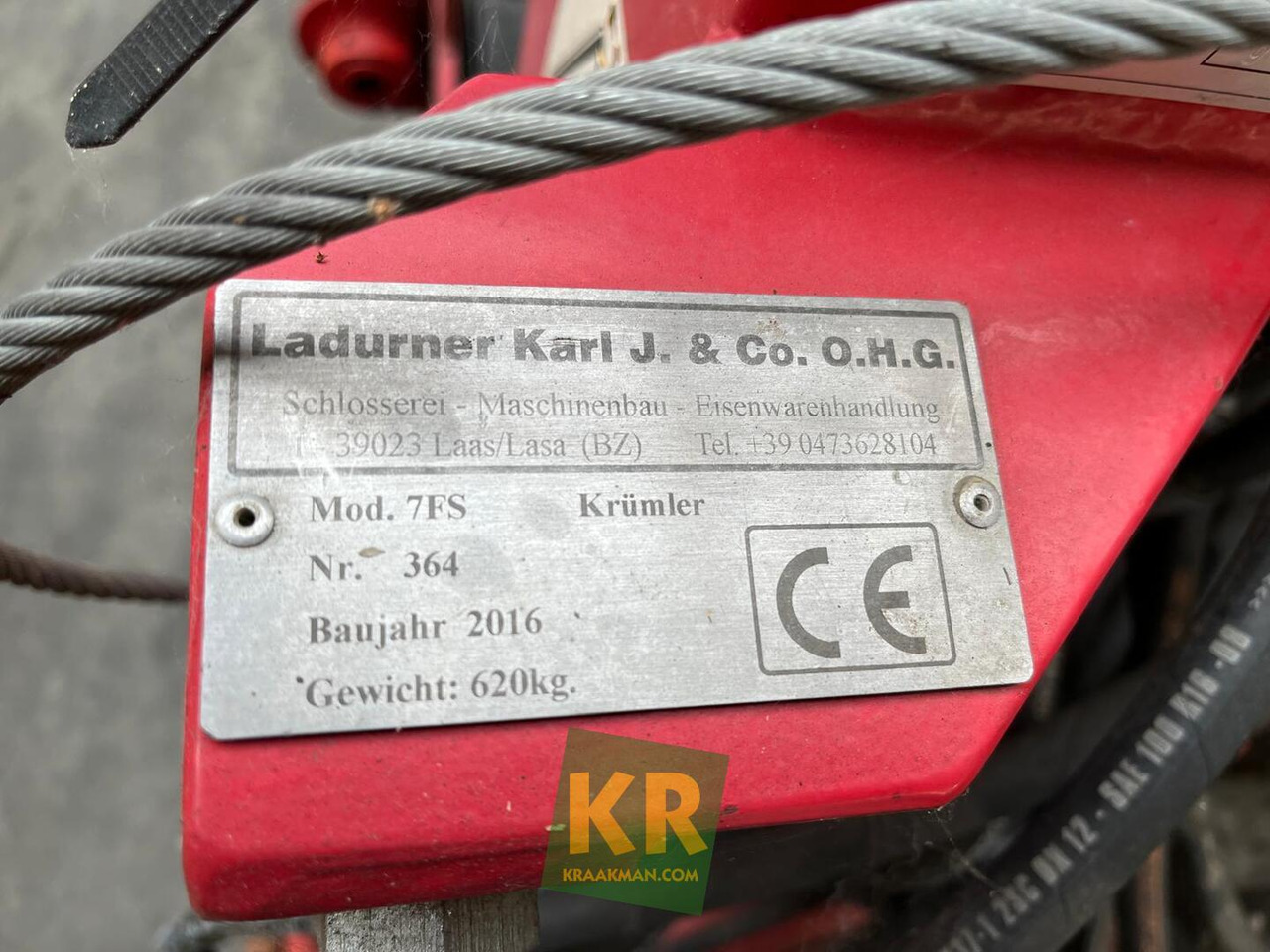 Overig Ladurner - Култиватор: слика 2 Overig Ladurner - Култиватор: слика 2