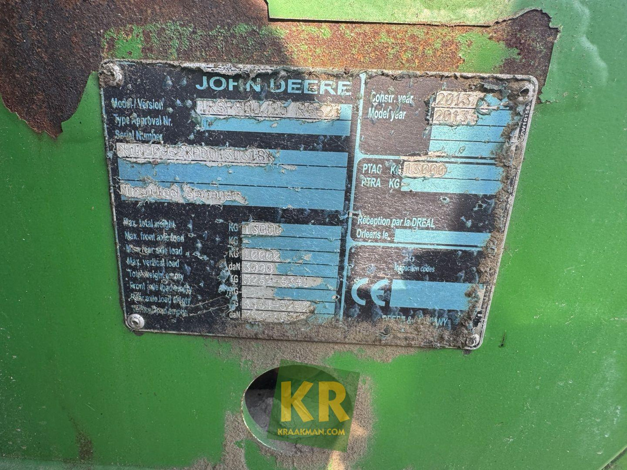 R962I John Deere - Распрскувач: слика 2 R962I John Deere - Распрскувач: слика 2