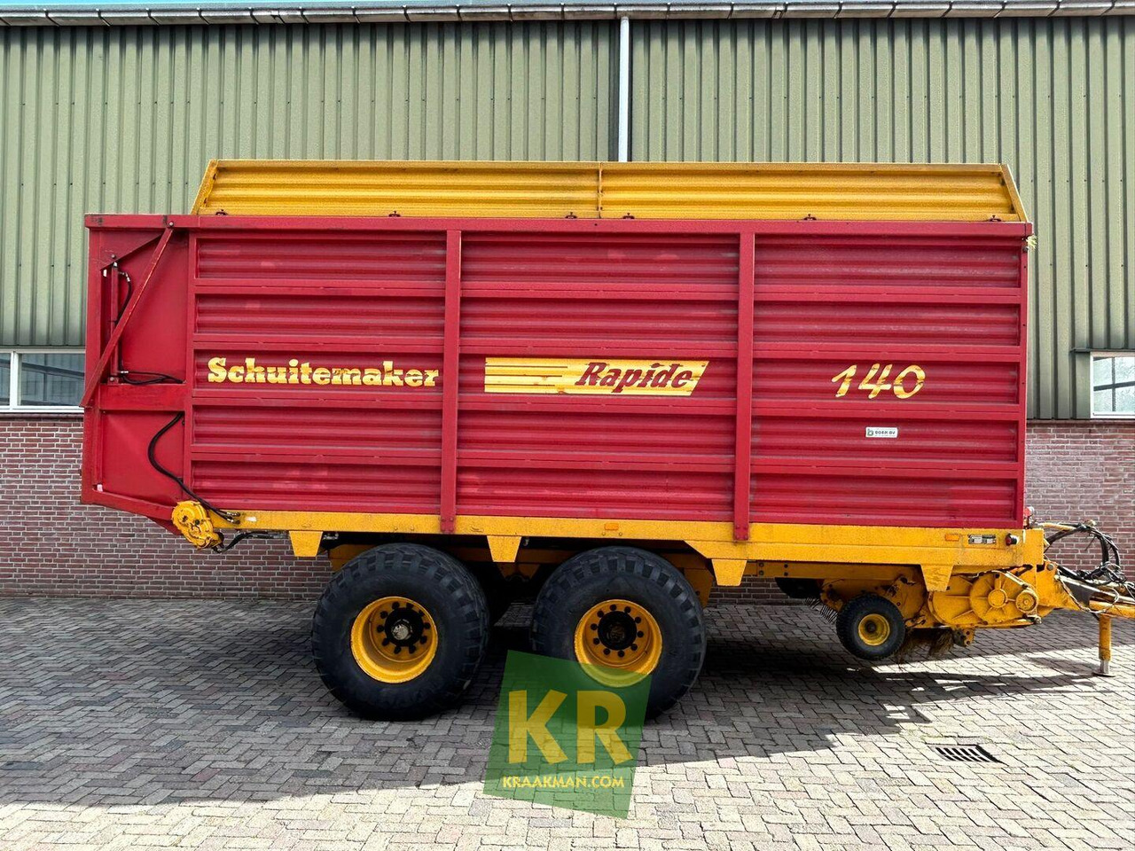 RAPIDE 140 opraapwagen Schuitemaker - Автотоварен вагон: слика 1 RAPIDE 140 opraapwagen Schuitemaker - Автотоварен вагон: слика 1