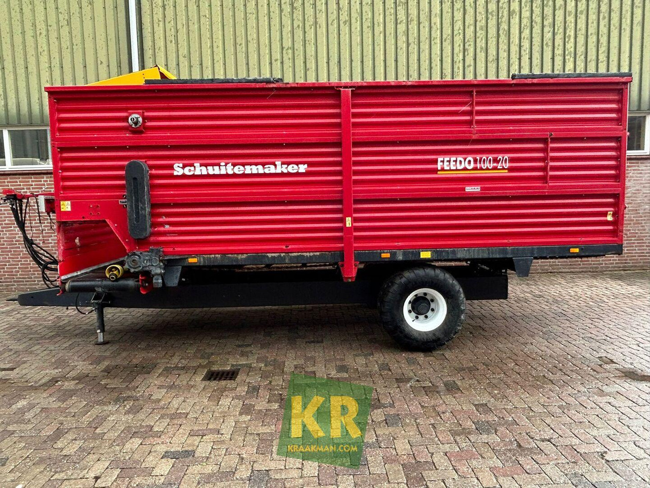 Schuitemaker Feedo 100-20 voerwagen - Вагон за мешање сточна храна: слика 1 Schuitemaker Feedo 100-20 voerwagen - Вагон за мешање сточна храна: слика 1