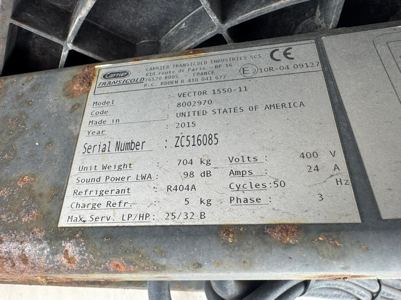 Montracon 2015 Vector 1550 – PCL3035 - Полуприколка ладилник: слика 5 Montracon 2015 Vector 1550 – PCL3035 - Полуприколка ладилник: слика 5