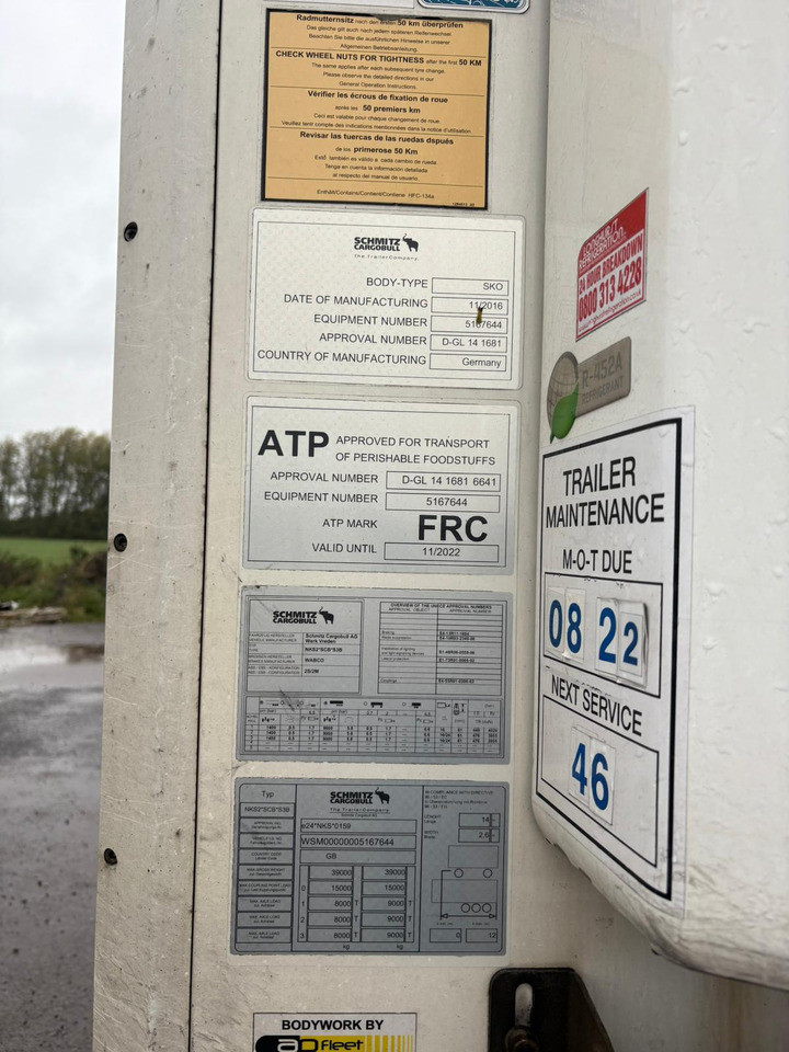 Schmitz Cargobull 2016 TK SLXe 300 – BTK110 - Полуприколка ладилник: слика 2 Schmitz Cargobull 2016 TK SLXe 300 – BTK110 - Полуприколка ладилник: слика 2