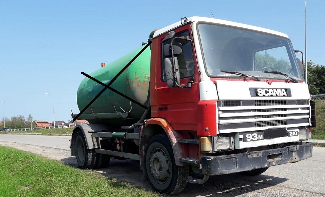 SCANIA 93 210 - Камион со кабинска шасија: слика 2 SCANIA 93 210 - Камион со кабинска шасија: слика 2