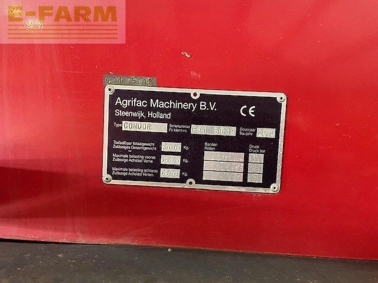 Agrifac g-agrifac-veldspuit 33 mtr - Стазен распрскувач: слика 4 Agrifac g-agrifac-veldspuit 33 mtr - Стазен распрскувач: слика 4