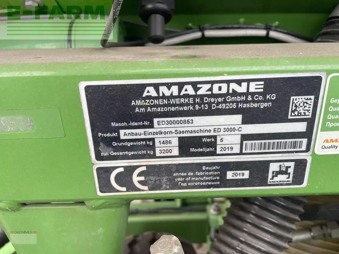 Amazone ed 3000-c - Прецизна машина за сеење: слика 5 Amazone ed 3000-c - Прецизна машина за сеење: слика 5