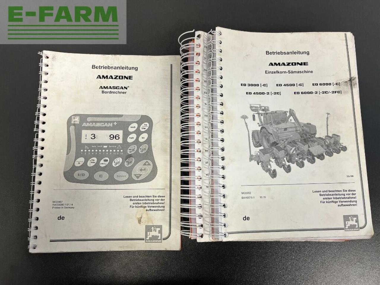 Прецизна машина за сеење Amazone ed 6000-2c special, 8-reiher: слика 15