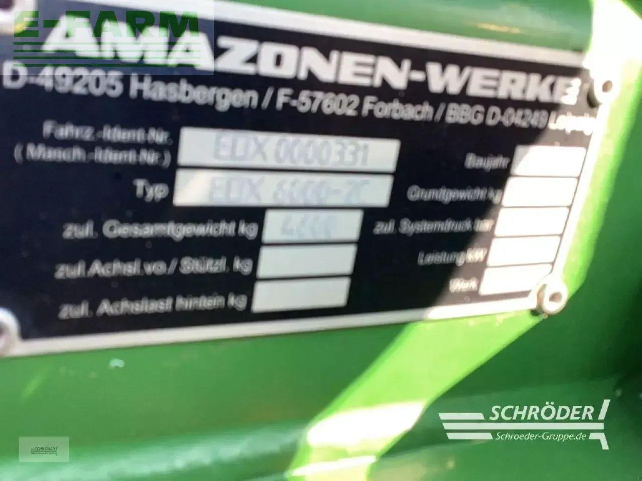 Прецизна машина за сеење Amazone edx 6000-2c: слика 7 Прецизна машина за сеење Amazone edx 6000-2c: слика 7